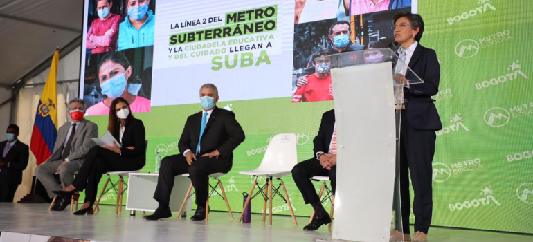  La línea 2 del Metro subterráneo y la ciudadela educativa y del cuidado llegan a Suba