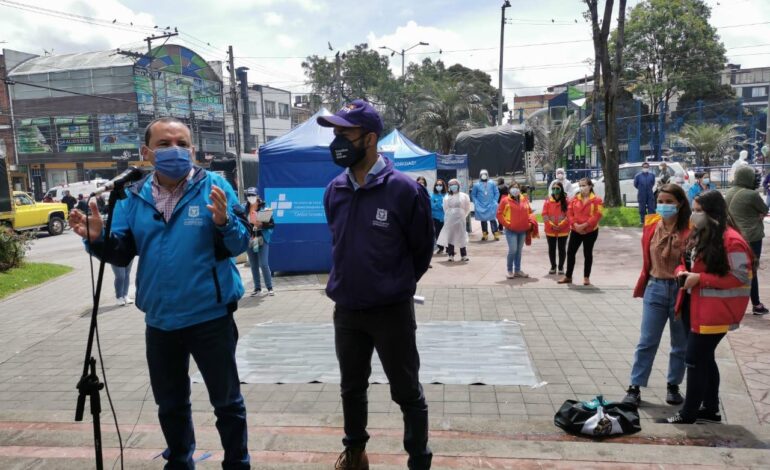  Avanza la intervención en 10 zonas con mayor riesgo de dispersión del Covid-19 en Bogotá