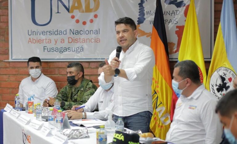  Fuerte ofensiva contra inseguridad en Fusagasugá anuncia Gobernador Nicolás García