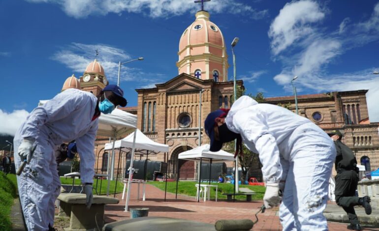  En el Mes del Espacio Público, Distrito y comunidad recuperan patrimonio histórico de Bogotá